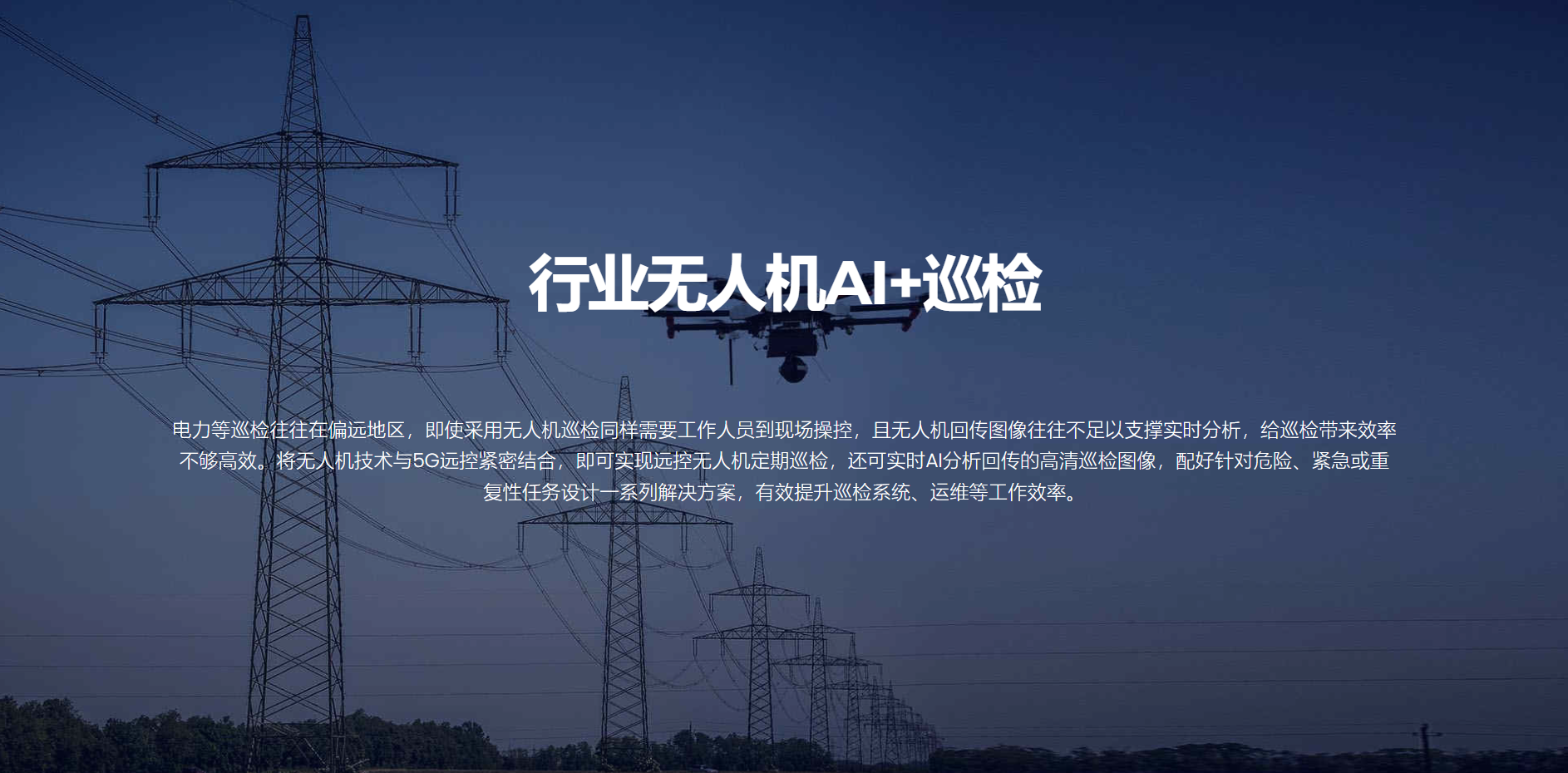 无人电力AI巡检